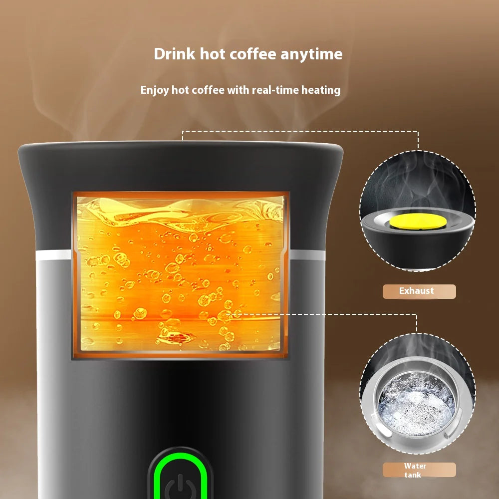 3-in-1 Portable Coffee Maker: Brew Anywhere