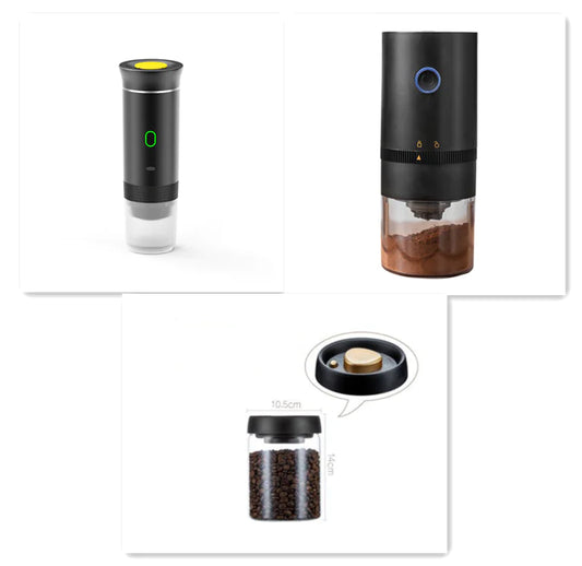 3-in-1 Portable Coffee Maker: Brew Anywhere