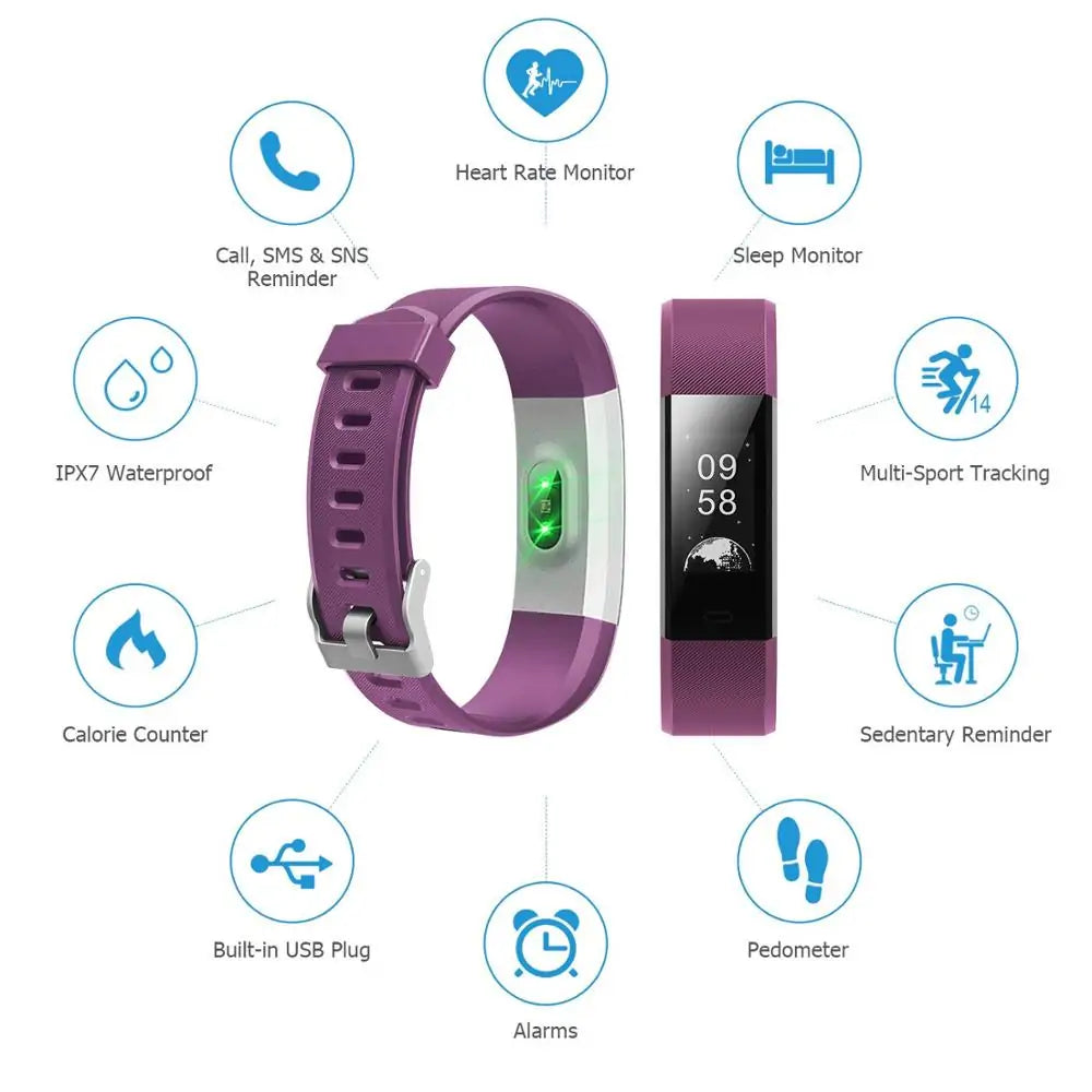 HealthPro Watch - Heart & BP Monitoring