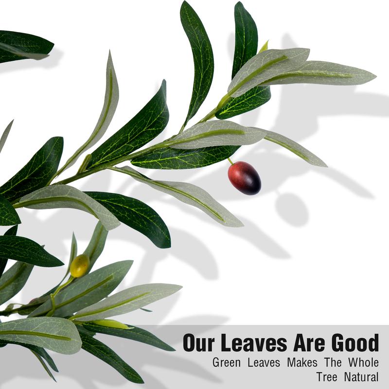 Artificial olive tree with fruits