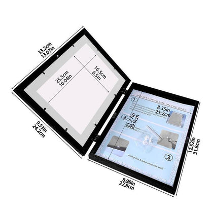 Magnetic photo frame