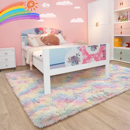 Colorful Shaggy Soft Fluffy Plush Carpet