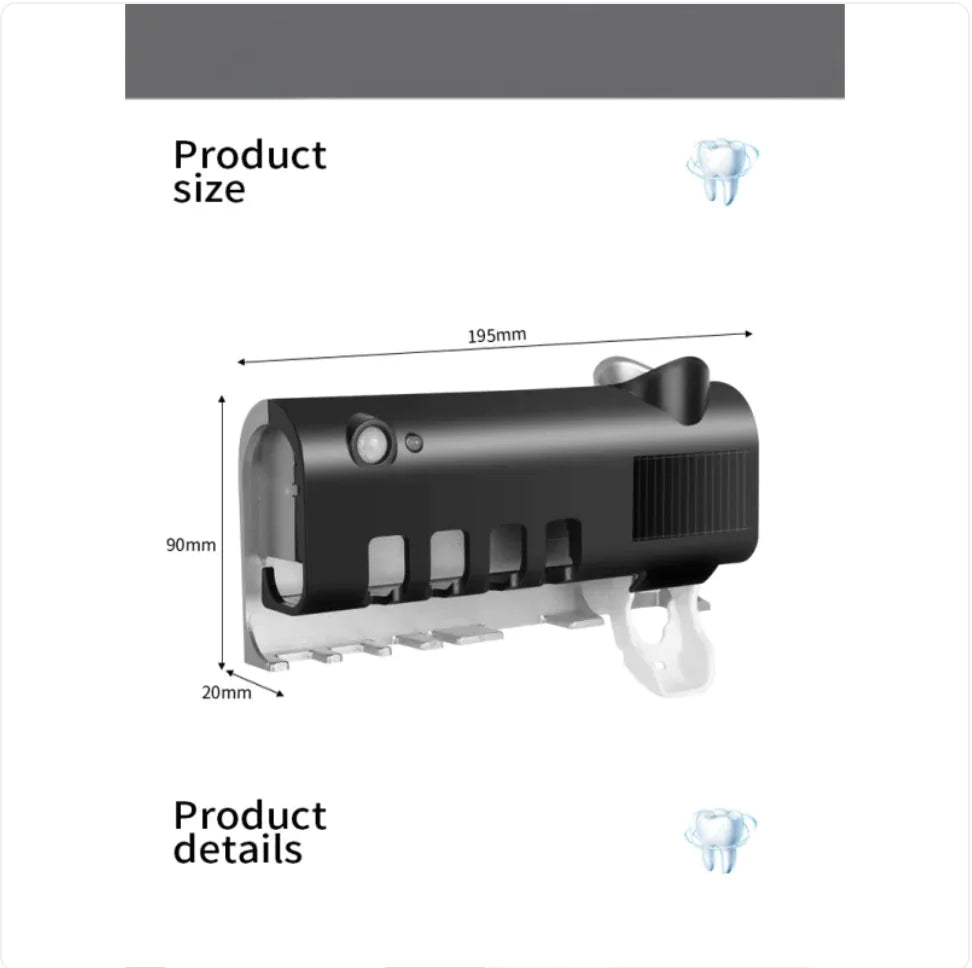 Revolutionary Toothbrush Holder & Sterilizer