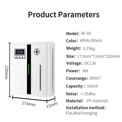 Aromatherapy machine 160ml Scent Air Machine for Home