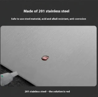 Thickened Stainless Steel Cutting Board: Durable & Hygienic