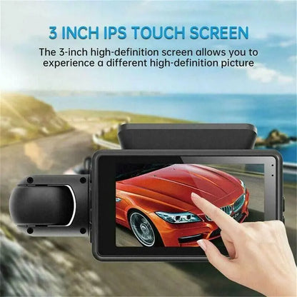 1080P Dual Dash Cam with G-Sensor and Parking Mode